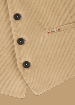 Herren Luis Trenker Weste Aus Feinem Cord Lusebastian