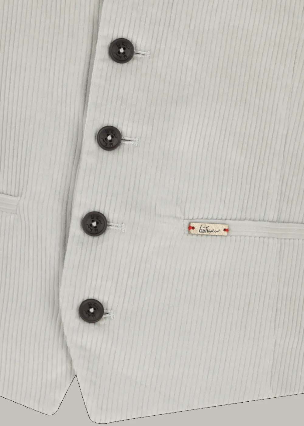 Herren Luis Trenker Weste Aus Feinem Cord Lusebastian