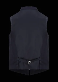 Herren Luis Trenker Weste Aus Jersey-Cord Lusamu