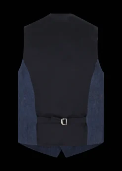 Herren Luis Trenker Weste Aus Reinem Leinen Lusebastian