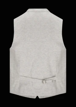 Herren Luis Trenker Weste Mit Fischgrätmuster Lusamoele