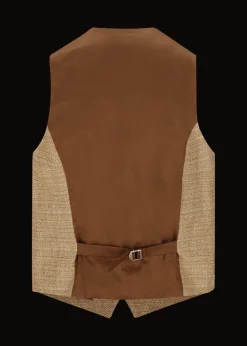 Herren Luis Trenker Weste Mit Fischgrätmuster Luseba