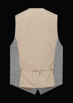 Herren Luis Trenker Weste Mit Fischgrätmuster Lusebastian