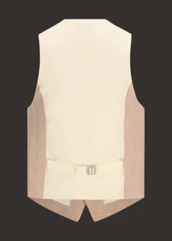 Herren Luis Trenker Weste Mit Fischgrätmuster Lusebastian