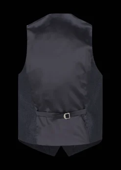 Herren Luis Trenker Weste Mit Hahnentrittmuster Lusven