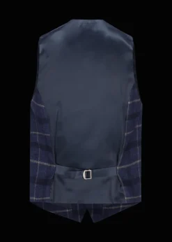 Herren Luis Trenker Weste Mit Karomuster Lusebastian