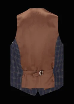 Herren Luis Trenker Weste Mit Karomuster Lusebastian