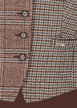 Damen Luis Trenker Weste Mit Mustermix Luraja