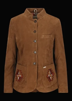 Damen Luis Trenker Wildleder-Jacke Luranda