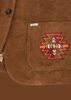 Damen Luis Trenker Wildleder-Jacke Luranda