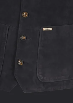 Herren Luis Trenker Wildleder-Weste Lusamoele