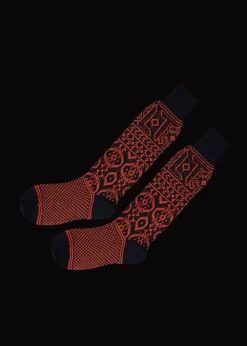 Damen/Herren Luis Trenker Wollsocken Mit Muster Lusock