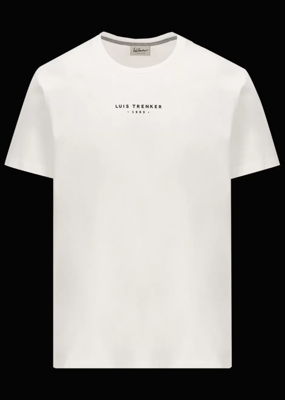 Basic T-Shirt Aus Baumwolle Lucarlo>Luis Trenker Best Sale