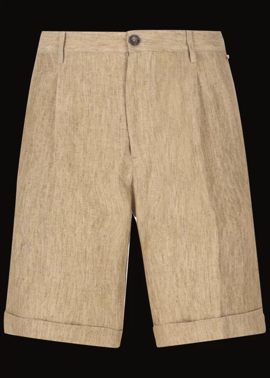 Bermuda-Shorts Aus Leinen Lubartl>Luis Trenker Fashion