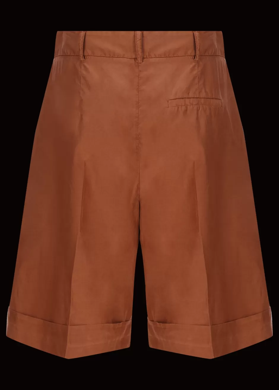 Bermuda-Shorts Aus Seide Und Baumwolle Lulucia>Luis Trenker Clearance