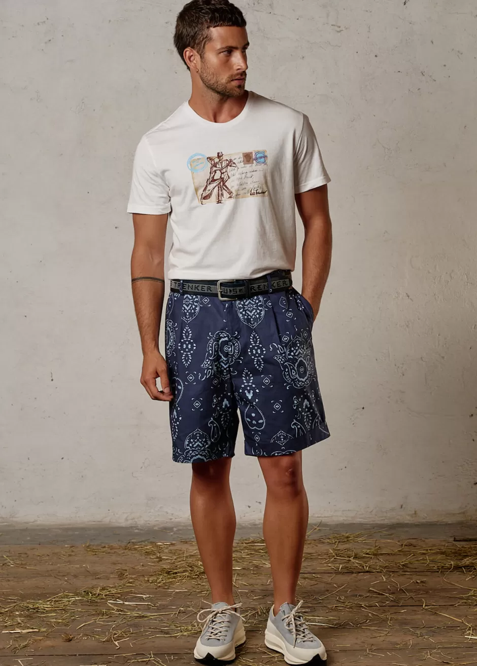 Bermuda-Shorts Mit Bandanaprint Lubartl>Luis Trenker Clearance