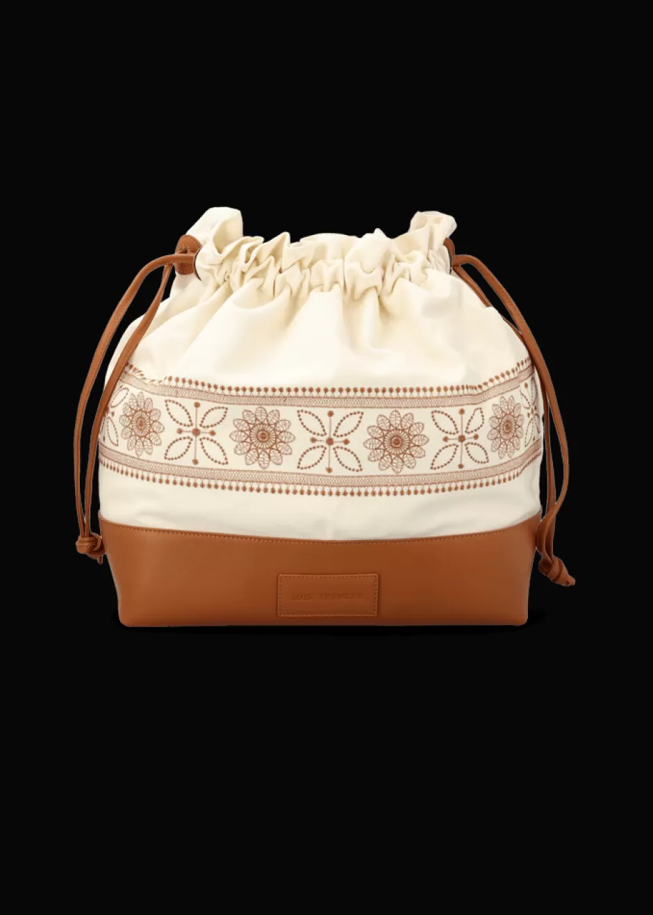 Beuteltasche Aus Canvas Und Leder Lusac>Luis Trenker Shop