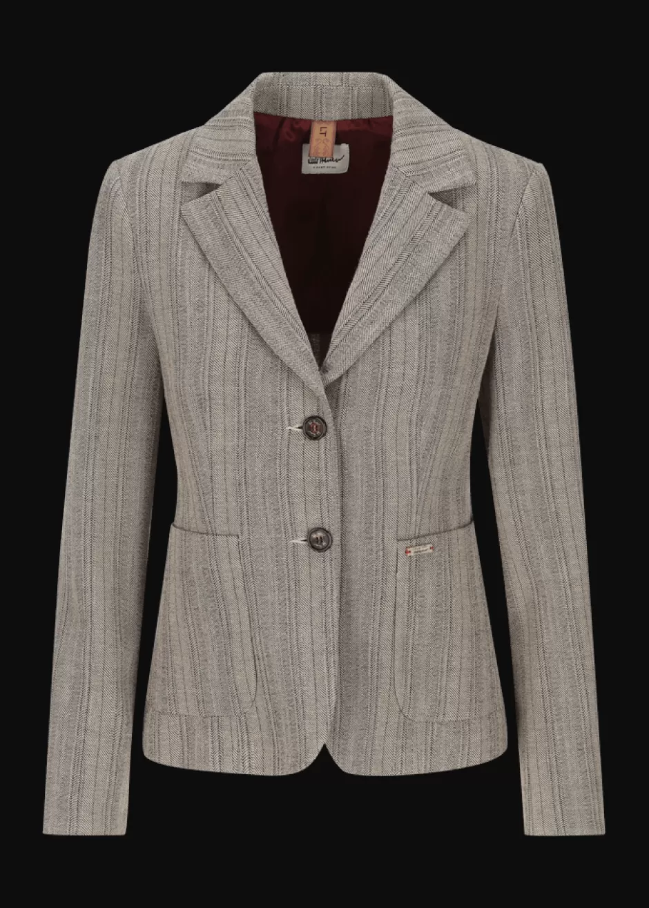 Blazer Mit Fischgrätmuster Lurosella>Luis Trenker New