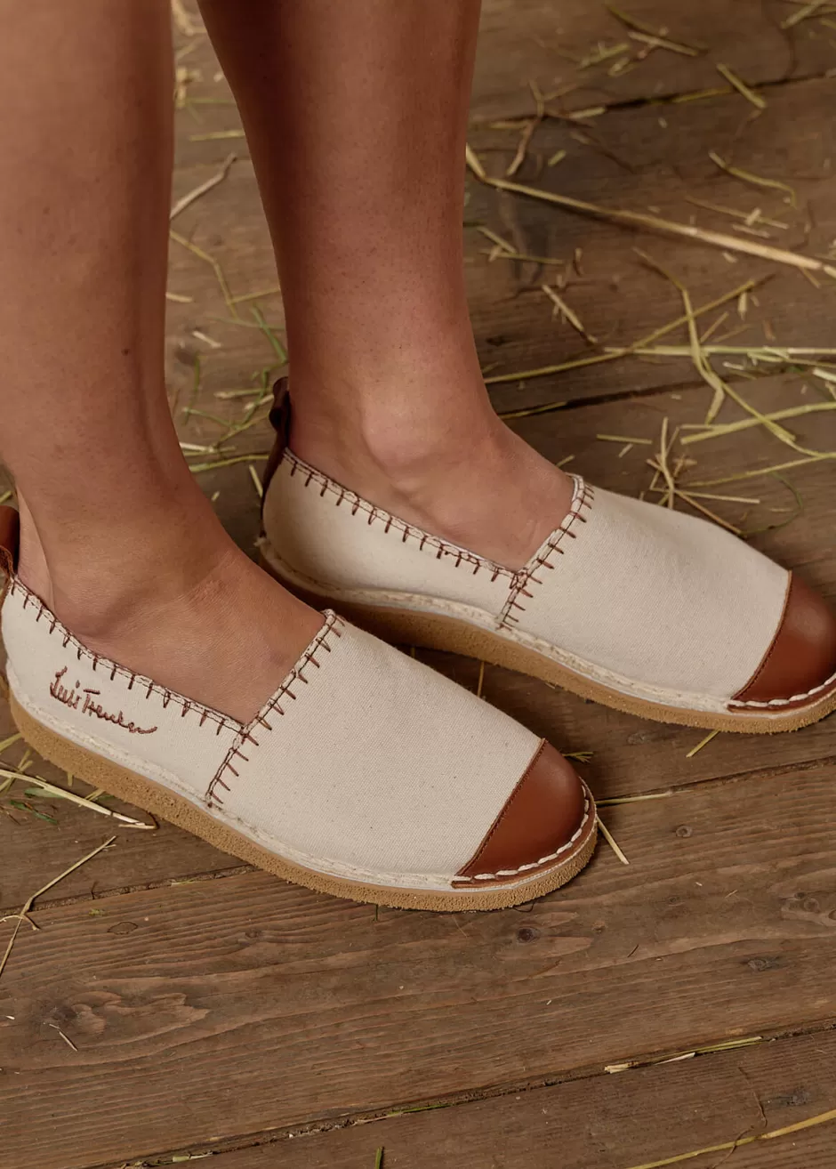 Espadrilles Aus Canvas Und Leder Ludrespa>Luis Trenker Clearance