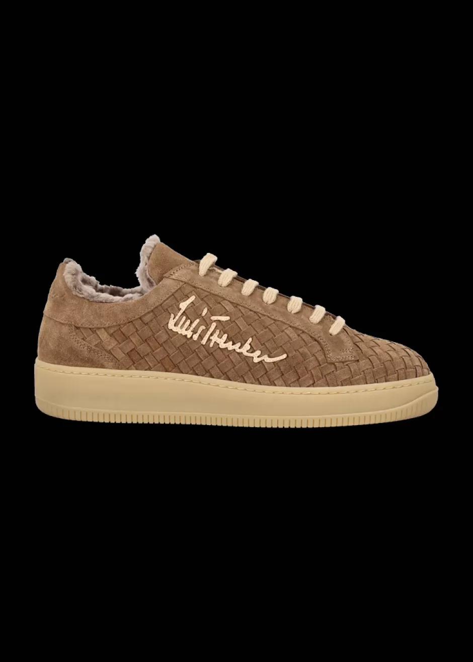 Geflochtener Wildleder-Sneaker Lupintros>Luis Trenker Sale