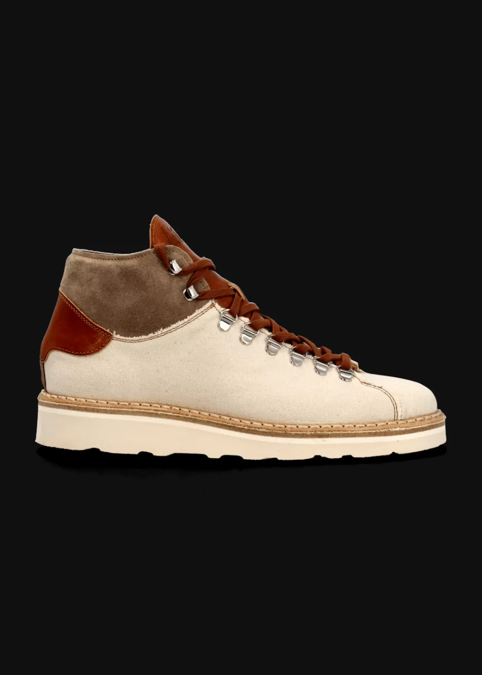 Hoher Sneaker Im Materialmix Lugionata>Luis Trenker Hot