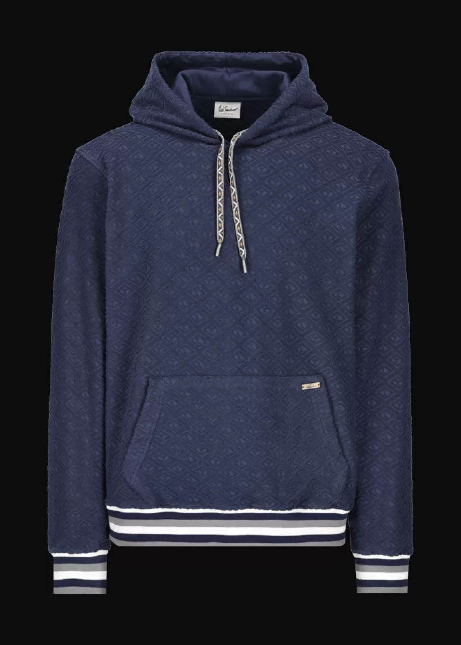 Hoodie Aus Baumwollfrottee Luphilipp>Luis Trenker Fashion