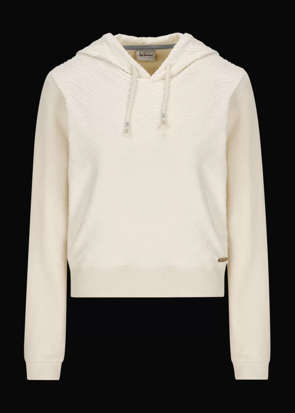 Hoodie Mit Baumwollfrottee-Vorderteil Luines>Luis Trenker Clearance