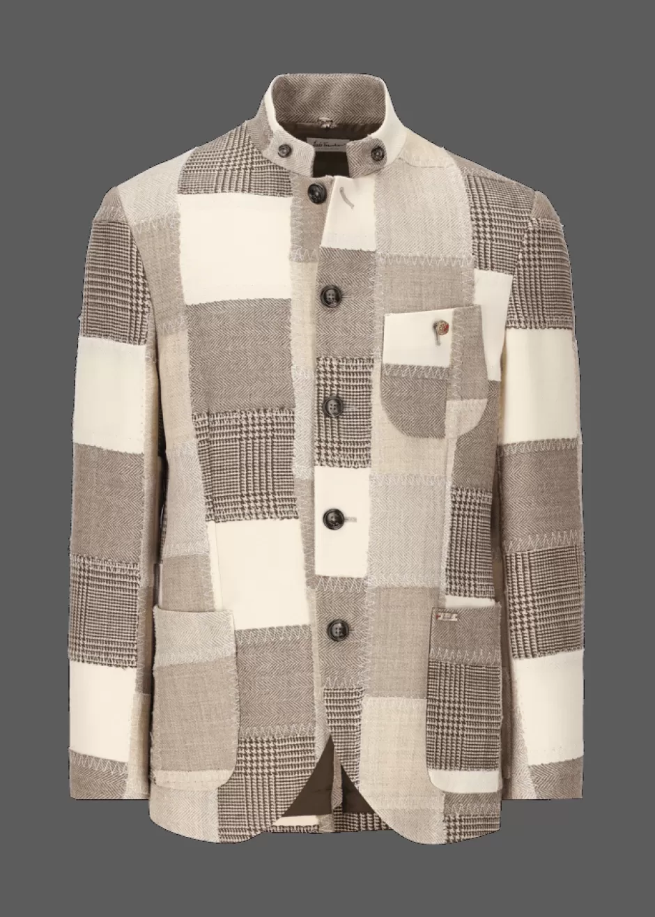 Patchwork-Blazer Lusandro>Luis Trenker New