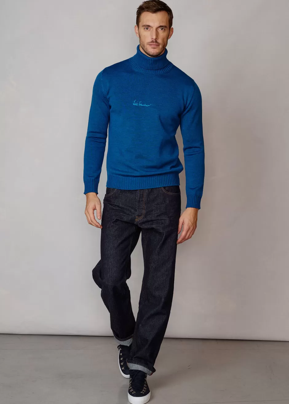 Rollkragenpullover Aus Merinowolle Luwalbert>Luis Trenker Clearance