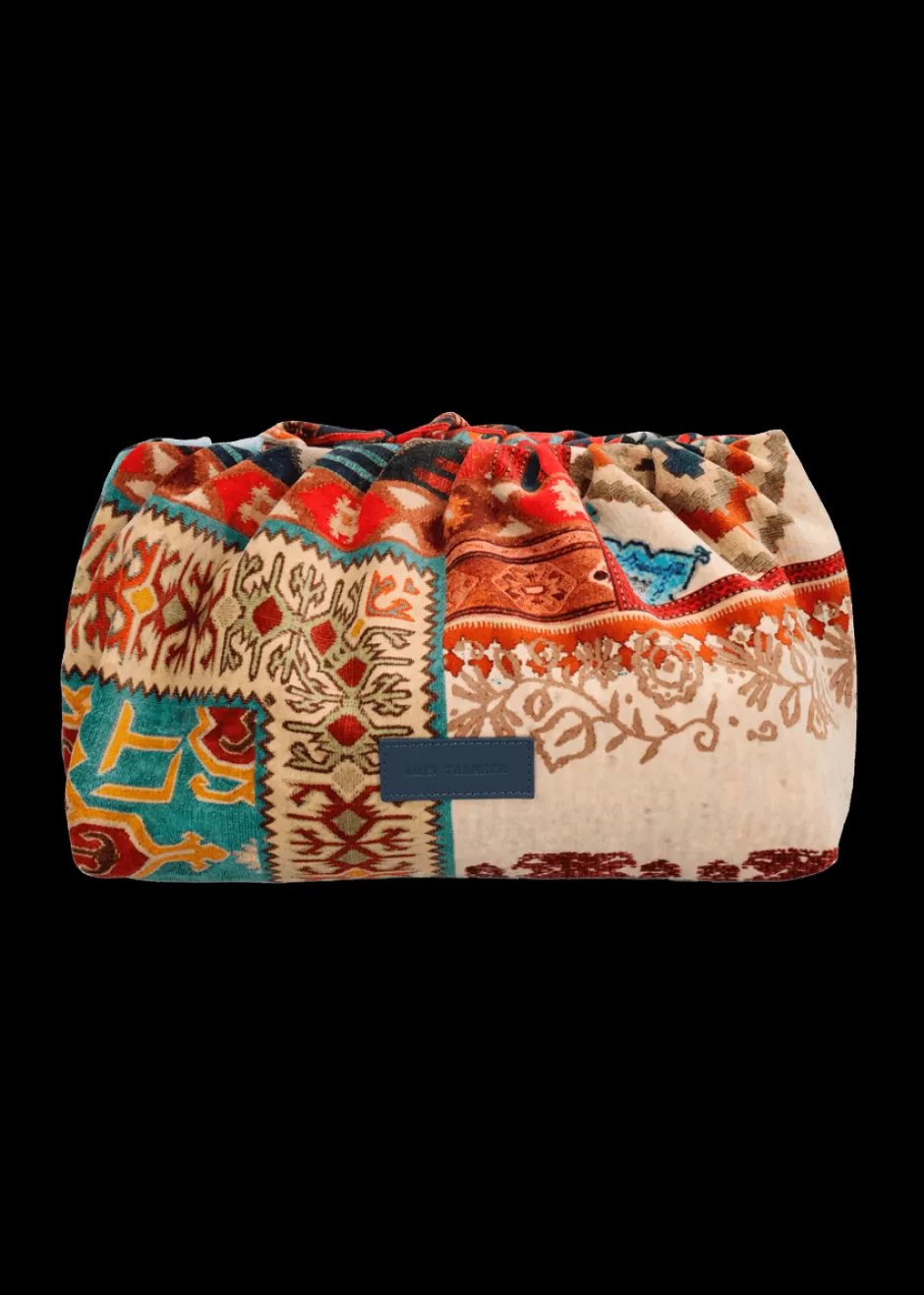 Samt-Clutch Im Patchwork-Stil Luposch>Luis Trenker Cheap