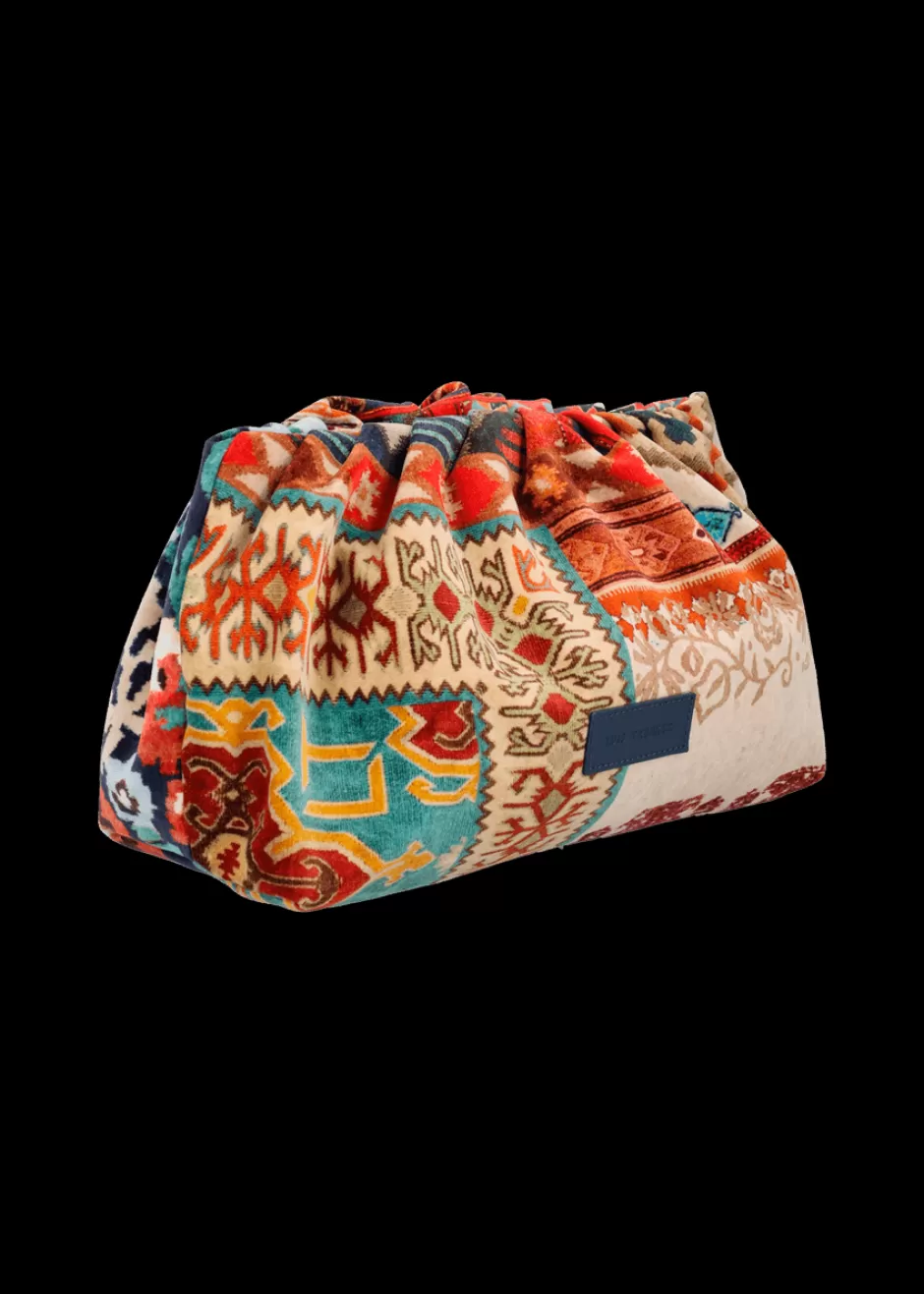 Samt-Clutch Im Patchwork-Stil Luposch>Luis Trenker Cheap