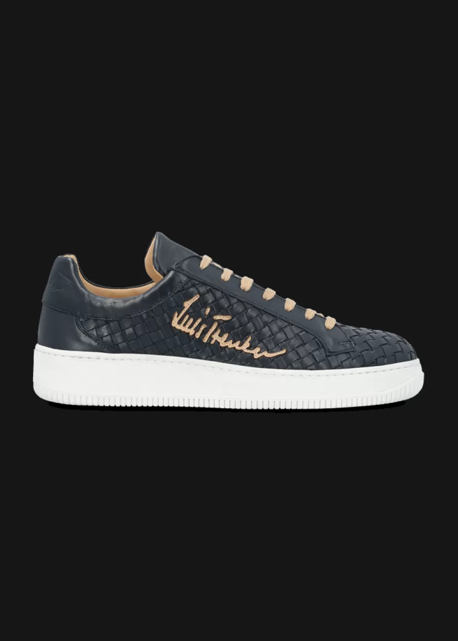 Sneaker Aus Geflochtenem Leder Lupintros>Luis Trenker Cheap