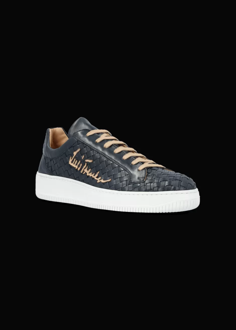 Sneaker Aus Geflochtenem Leder Lupintros>Luis Trenker Cheap