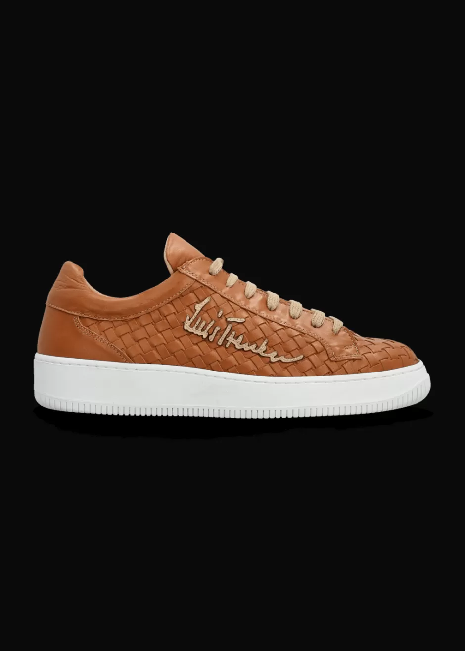 Sneaker Aus Geflochtenem Leder Lupintros>Luis Trenker Cheap