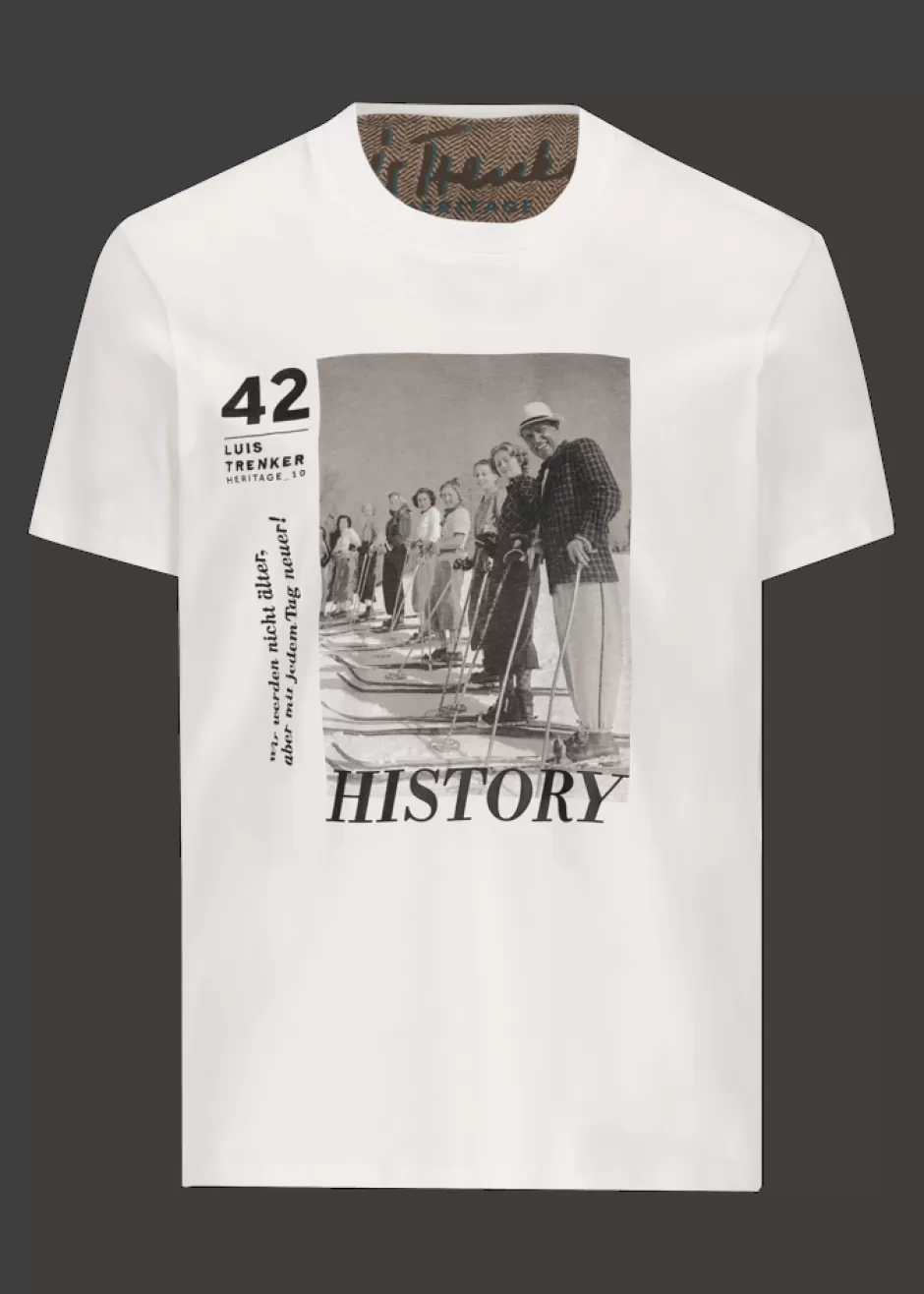 T-Shirt Mit Heritage-Motiv Luluis>Luis Trenker Flash Sale