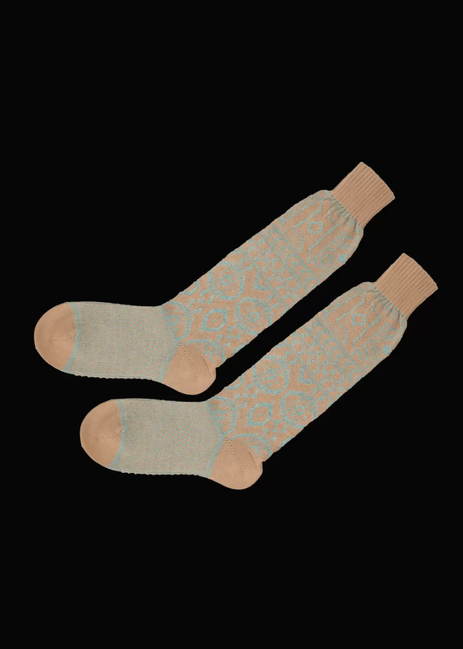 Wollsocken Mit Muster Lusock>Luis Trenker Clearance