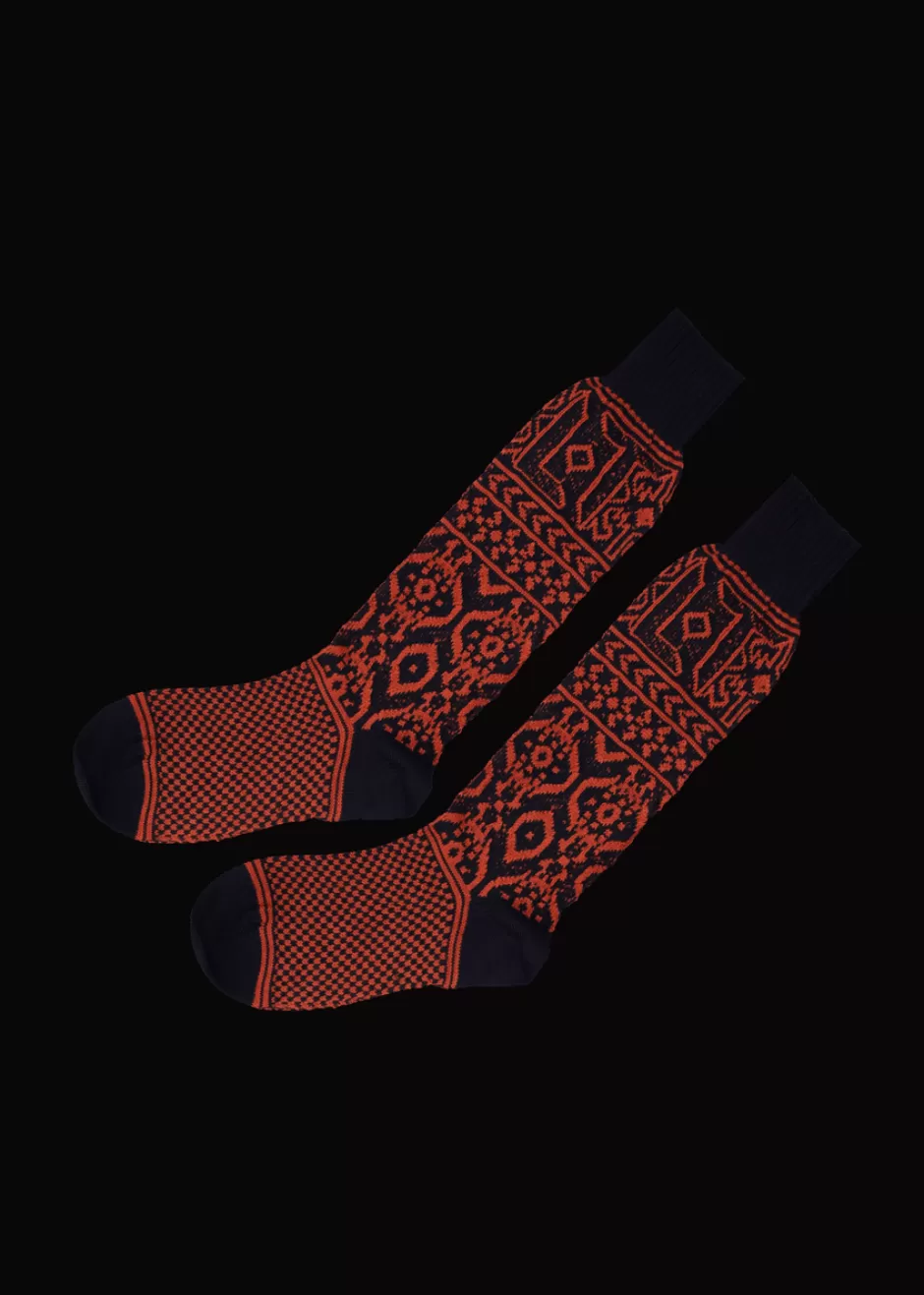 Wollsocken Mit Muster Lusock>Luis Trenker Flash Sale